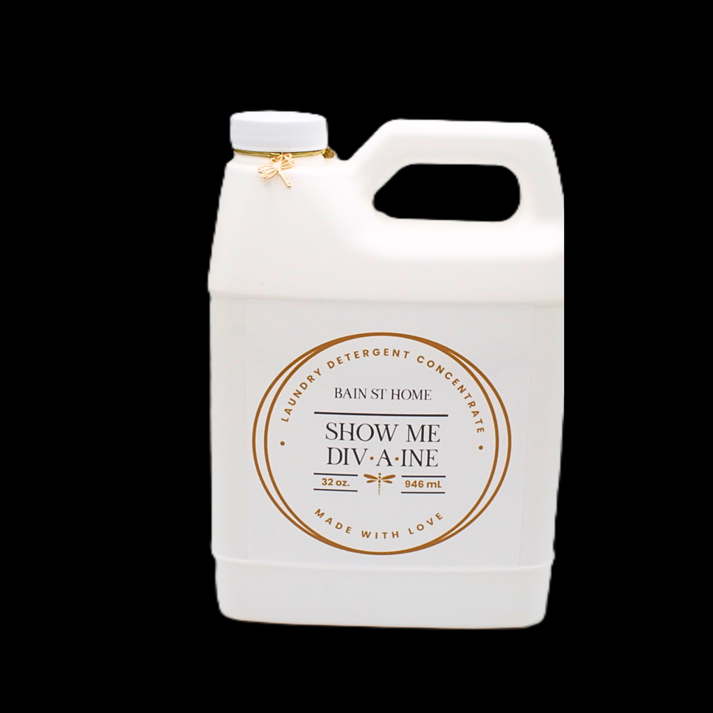 Luxury Non-Toxic Laundry Detergent – Long Lasting Fragrance  HE Safe  Bain St Home